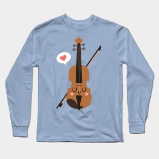 violin love Long Sleeve T-Shirt